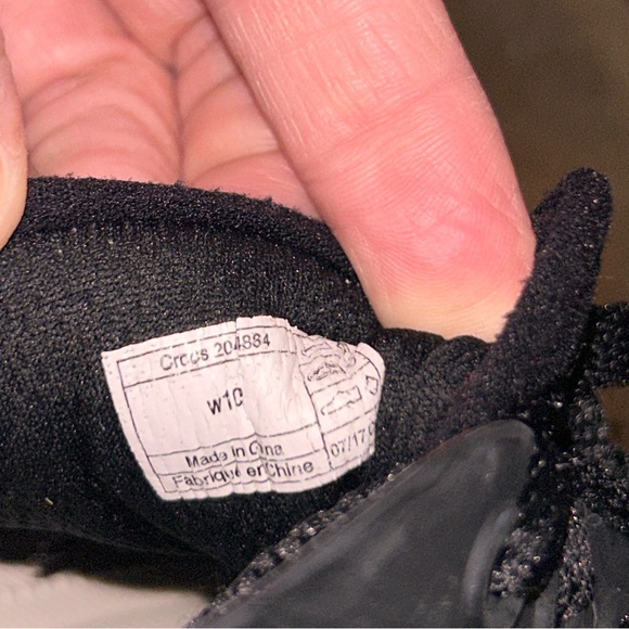 Crocs Citilane Roka Court charcoal gray women’s 10 lace up - Picture 9 of 9